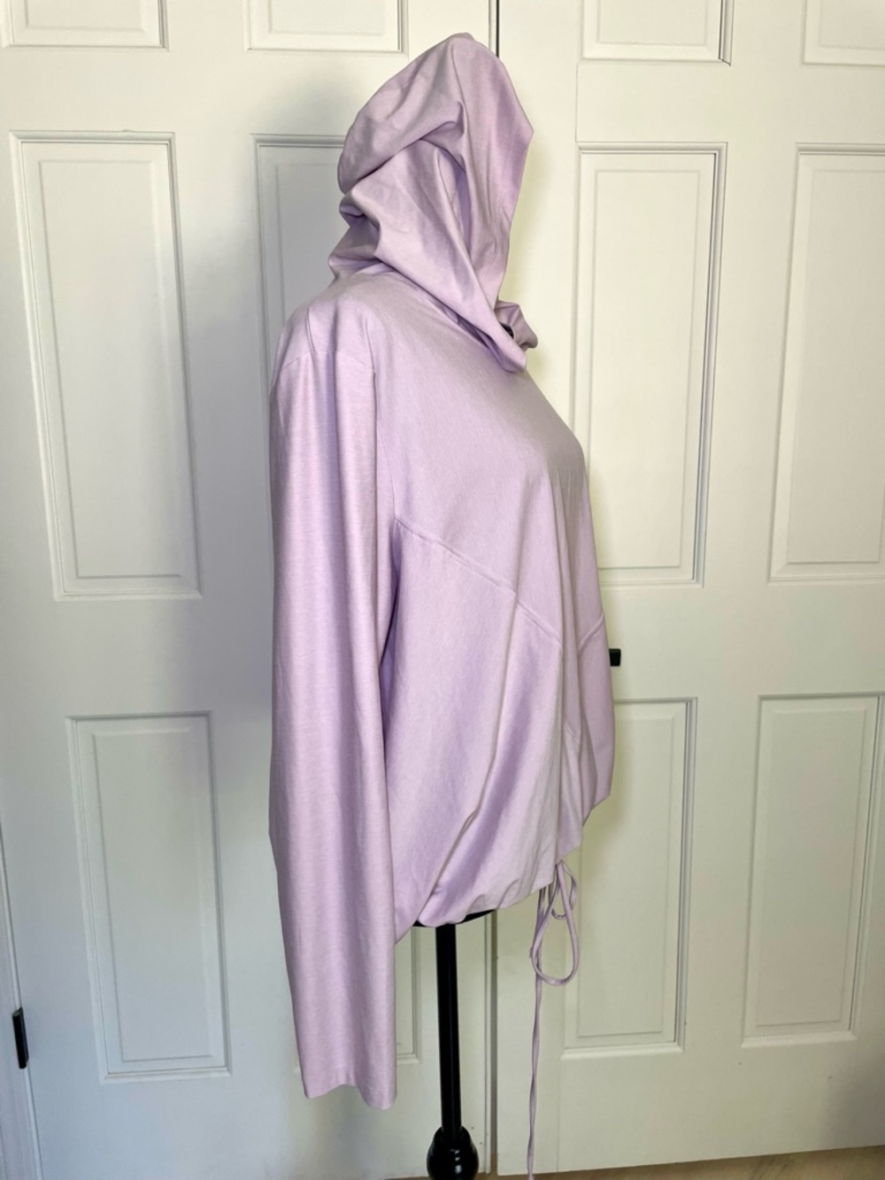 Eddie Bauer Lavender Hooded Pullover 2XL lilac lightweight - Picture 3 of 10